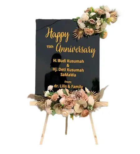 Papan Bunga Akrilik Mersam