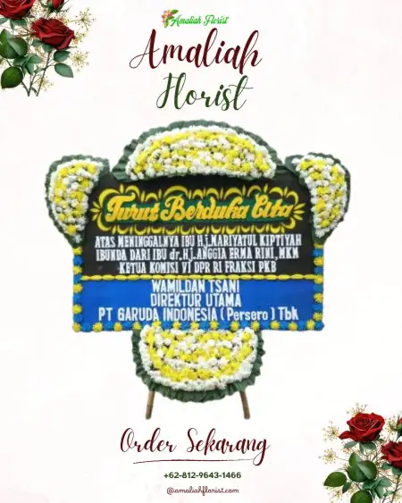 Papan Bunga Duka Mersam